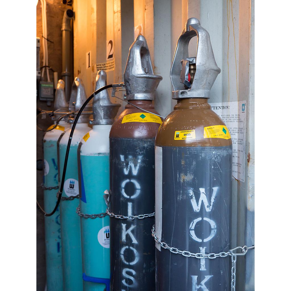GasBlender koulutus ja kurssin kolme harjoitus täyttöä (2025)
